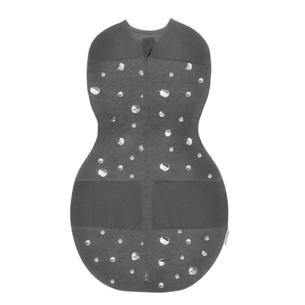 Sleepea 5-Second Baby Swaddle Charcoal Planets Size Small